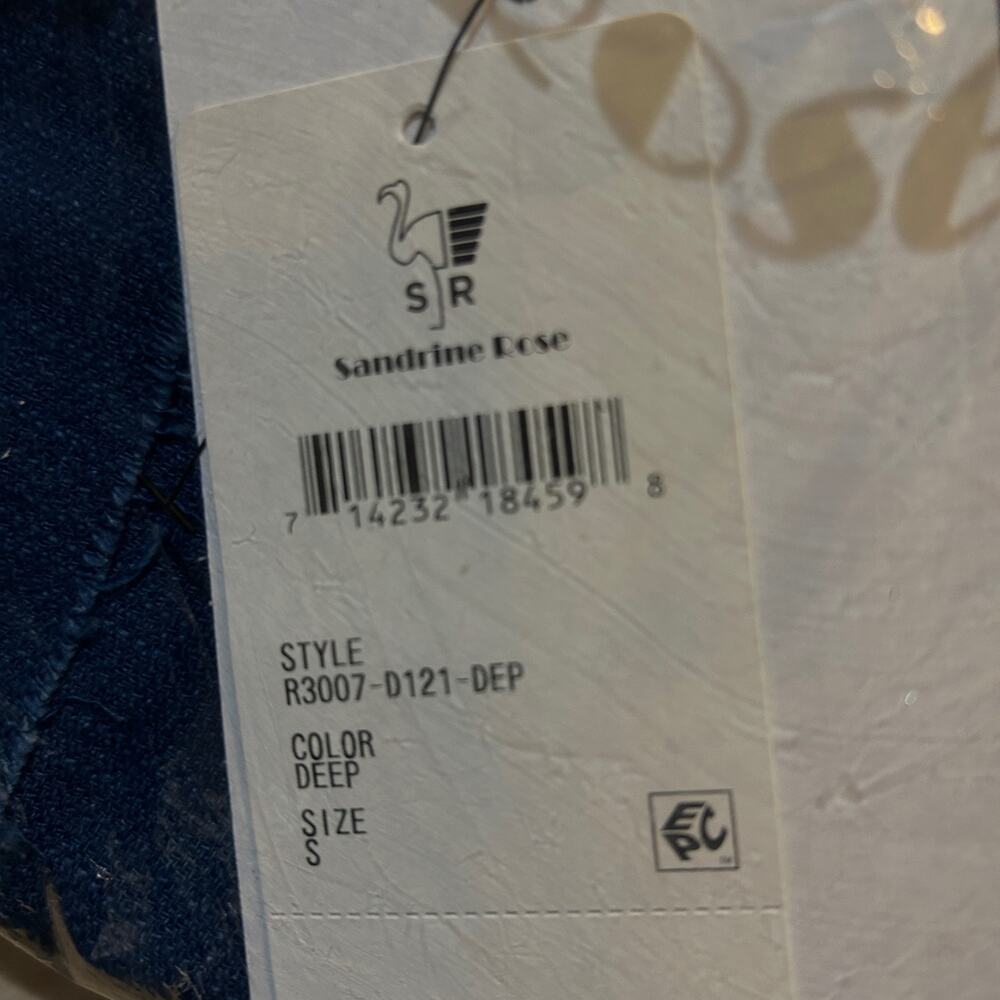 Sandrine Rose Patchwork Button Up Shacket Tunic D… - image 13